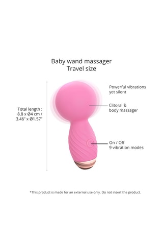 Vibromasseur waterproof Itsy Bitsy - Rose