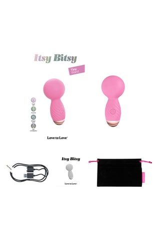 Vibromasseur waterproof Itsy Bitsy - Rose
