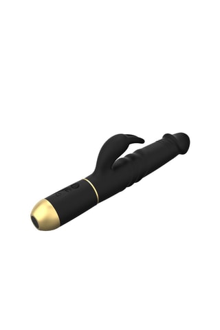 Vibromasseur Furious Rabbit 2.0 Noir - 27 cm