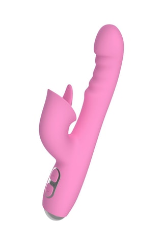 Vibromasseur T-May - Rose - 25,5 cm