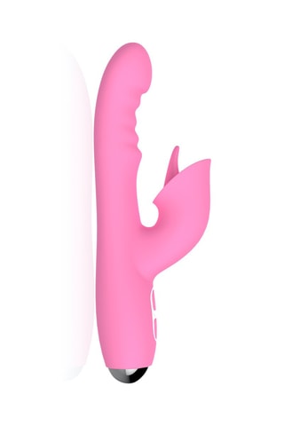 Vibromasseur T-May - Rose - 25,5 cm