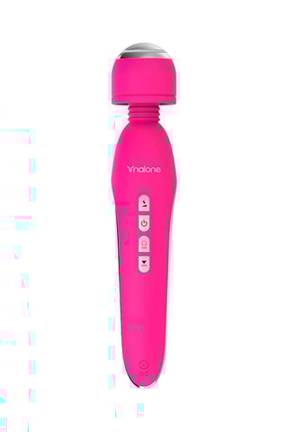 Vibromasseur Eletro Wand - Rose - 21 cm