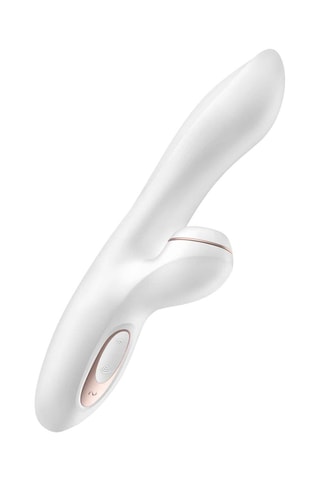 Vibromasseur Pro+ Satisfyer Blanc - 22 cm