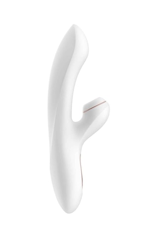 Vibromasseur Pro+ Satisfyer Blanc - 22 cm