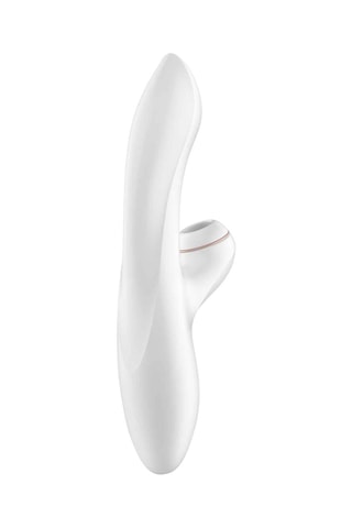 Vibromasseur Pro+ Satisfyer Blanc - 22 cm