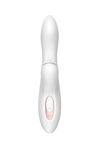 Vibromasseur Pro+ Satisfyer Blanc - 22 cm