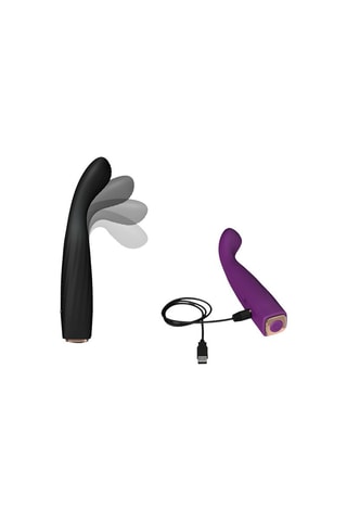 Vibromasseur Feel Me Noir - 15 cm