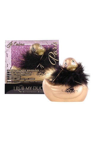 Pato vibratório Duckie 2.0 Paris Dourado