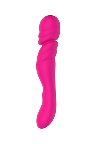 Vibromasseur double Jane Rose - 23 cm