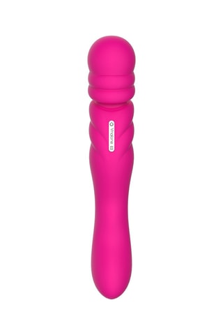 Vibromasseur double Jane Rose - 23 cm