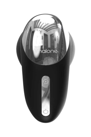 Vibromasseur prostatique télécommandé waterproof Pro-P  Noir et argenté - 11 cm