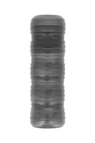 Masturbateur réversible Deep Stroker Noir - 14,5 cm