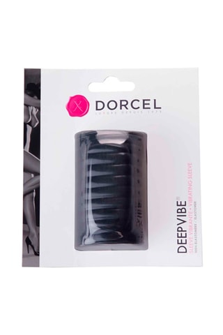 Masturbateur vibrant Deep Vibe - Noir - 7 cm