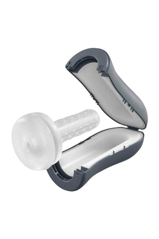 Masturbateur multisensoriel waterproof Sexpresso - Gris - 20 cm