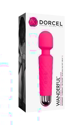 Stimulateur clitoridien Wanderful - Magenta - 20 cm