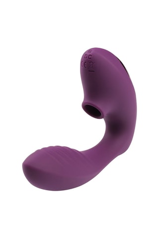 Stimulateur clitoridien Smart Air Teaser Double Orgasm - Violet - 14 cm