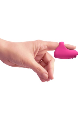 Stimulateur clitorien Magic Finger - Rose - 5 cm