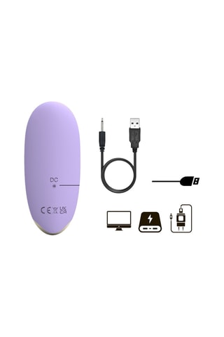 Stimulateur clitoridien Smart teaser - Mauve