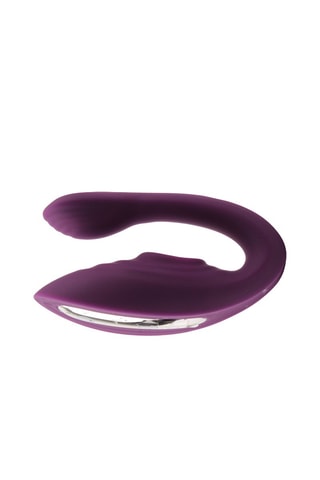 Stimulateur clitoridien Smart Couple Vibes And Beats - Violet - 10 cm