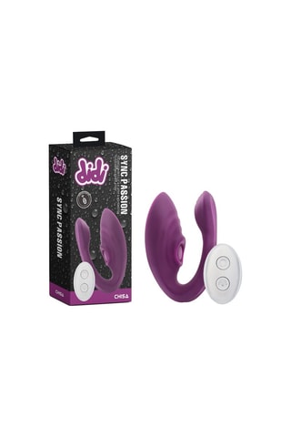 Stimulateur clitoridien Smart Couple Vibes And Beats - Violet - 10 cm