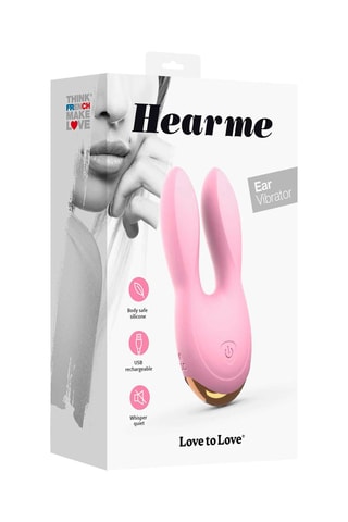 Stimulateur Hear Me - Rose - 11,5 cm