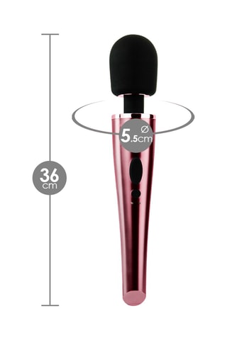 Stimulateur clitoridien waterproof Elegant Wand - Rose