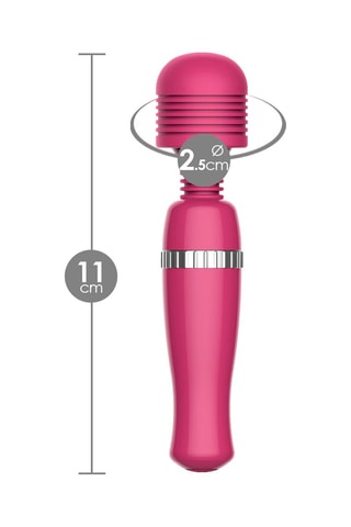 Stimulateur clitoridien Easy Mini Wand - Rose