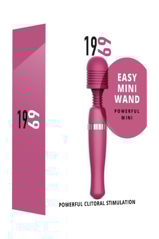 Stimulateur clitoridien Easy Mini Wand - Rose
