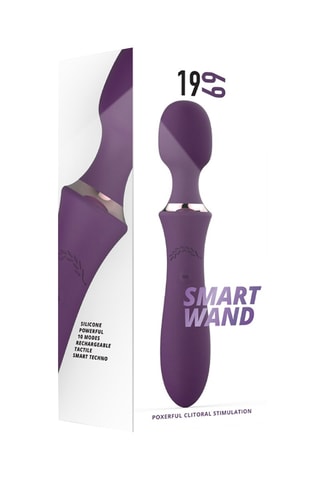 Stimulateur clitoridien waterproof Smart Wand - Violet