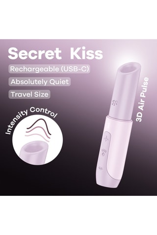 Stimulateur clitoridien Secret Kiss - Lilas