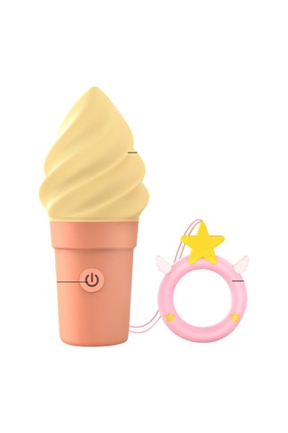 Stimulateur clitoridien Cand'Ice - Jaune