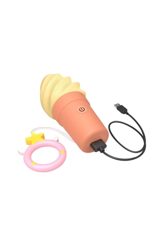 Stimulateur clitoridien Cand'Ice - Jaune