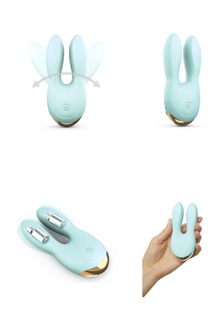 Stimulateur Hear Me Turquoise - 11,5 cm