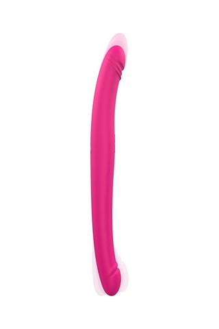Plug Orgasmic Double Rosa - 45 cm