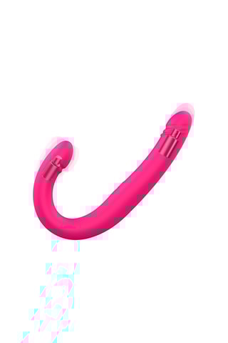 Plug Orgasmic Double Rosa - 45 cm
