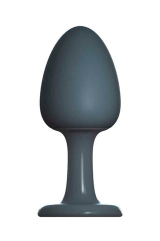 Plug anal Geisha - Gris - 7,5 cm