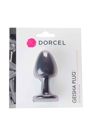 Plug anal Geisha - Gris - 7,5 cm