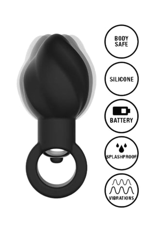 Plug vibrant Easy Twist - Noir - 8 cm