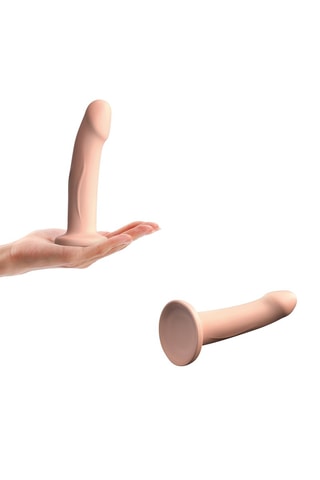 Dildo Real Pleasure Baunilha - 17,5 cm
