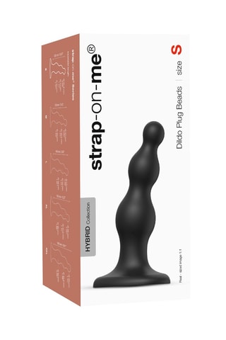 Godemiché waterproof - Taille S - Noir - 14 cm