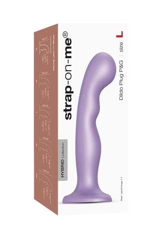 Godemiché - Taille M - Violet - 18 cm