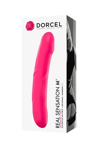 Godemiché Real Sensation M - Magenta - 22,5 cm