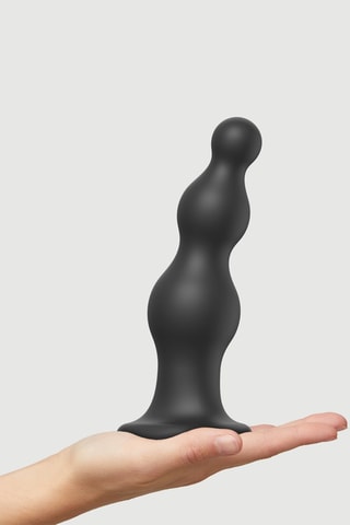 Godemiché waterproof - Taille XXL - Noir - 18 cm