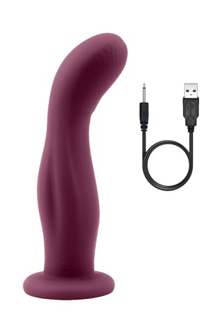 Godemiché vibrant waterproof Vibe 1 - Violet - 18 cm