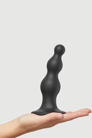 Godemiché waterproof - Taille M - Noir - 15 cm