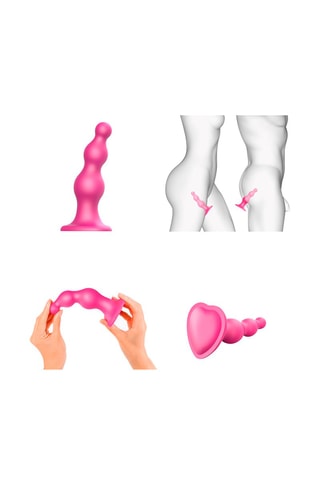 Godemiché waterproof - Taille XL - Rose - 17 cm