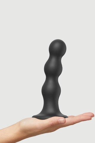 Godemiché waterproof - Taille L - Noir - 16,5 cm