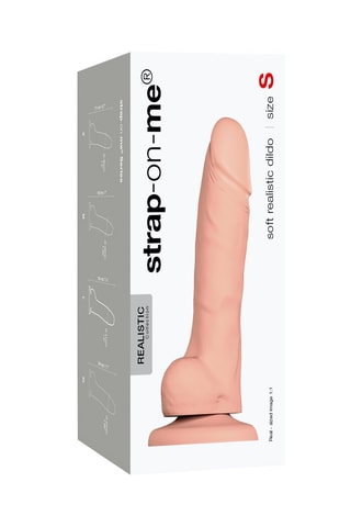 Dildo - Tamanho S - Baunilha - 17,1 cm