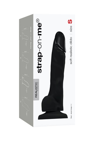 Godemiché - Taille S - Noir - 17,1 cm