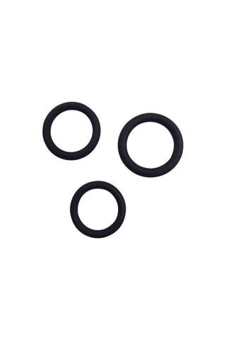 3 anneaux waterproof -  Noir